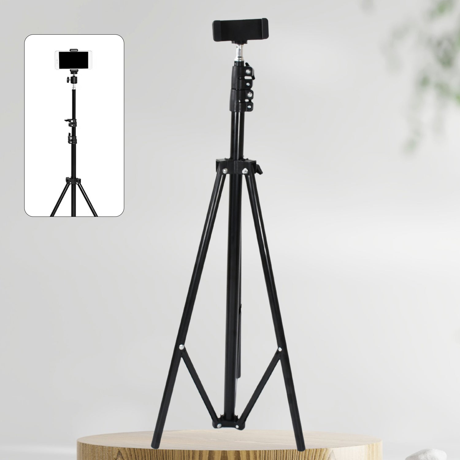 Professional Tripod for DSLR Photography (Max Height 178cm, Multi-Head, Folding)