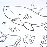 Fun and Educational Coloring Roll (1 Pc)