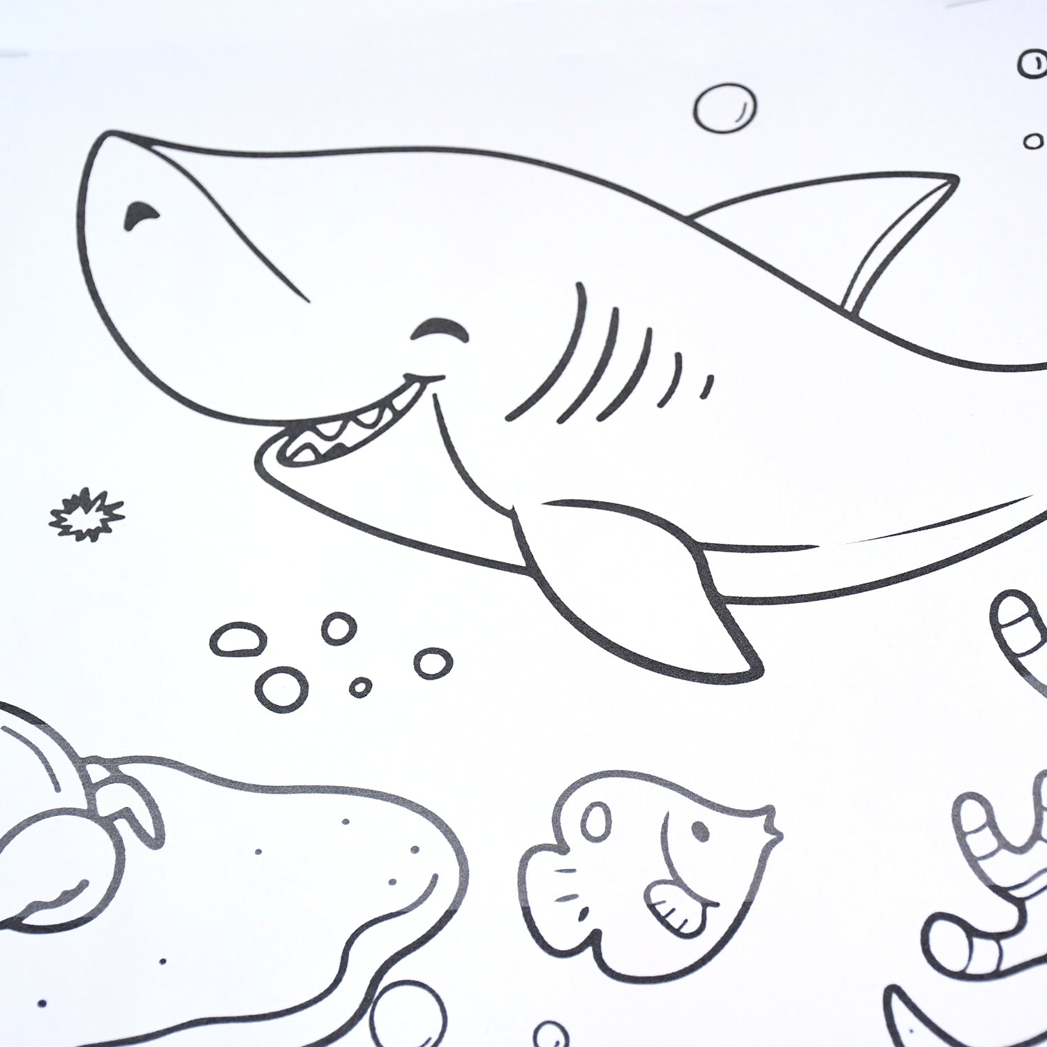 Fun and Educational Coloring Roll (1 Pc)