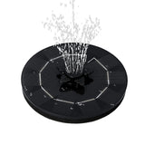 Fast Fountain by Pocket Hose - Solar-Powered - Instantly Adds a Water Feature Virtually Anywhere - 5 Spray Modes - No Installation or Batteries Required - Great for Bird Baths, Pools, Pond & More (1 Pc)