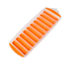 Water Bottle Ice Stick Tray with Push  Cubes