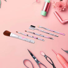 Decorative Floral Makeup Brushes