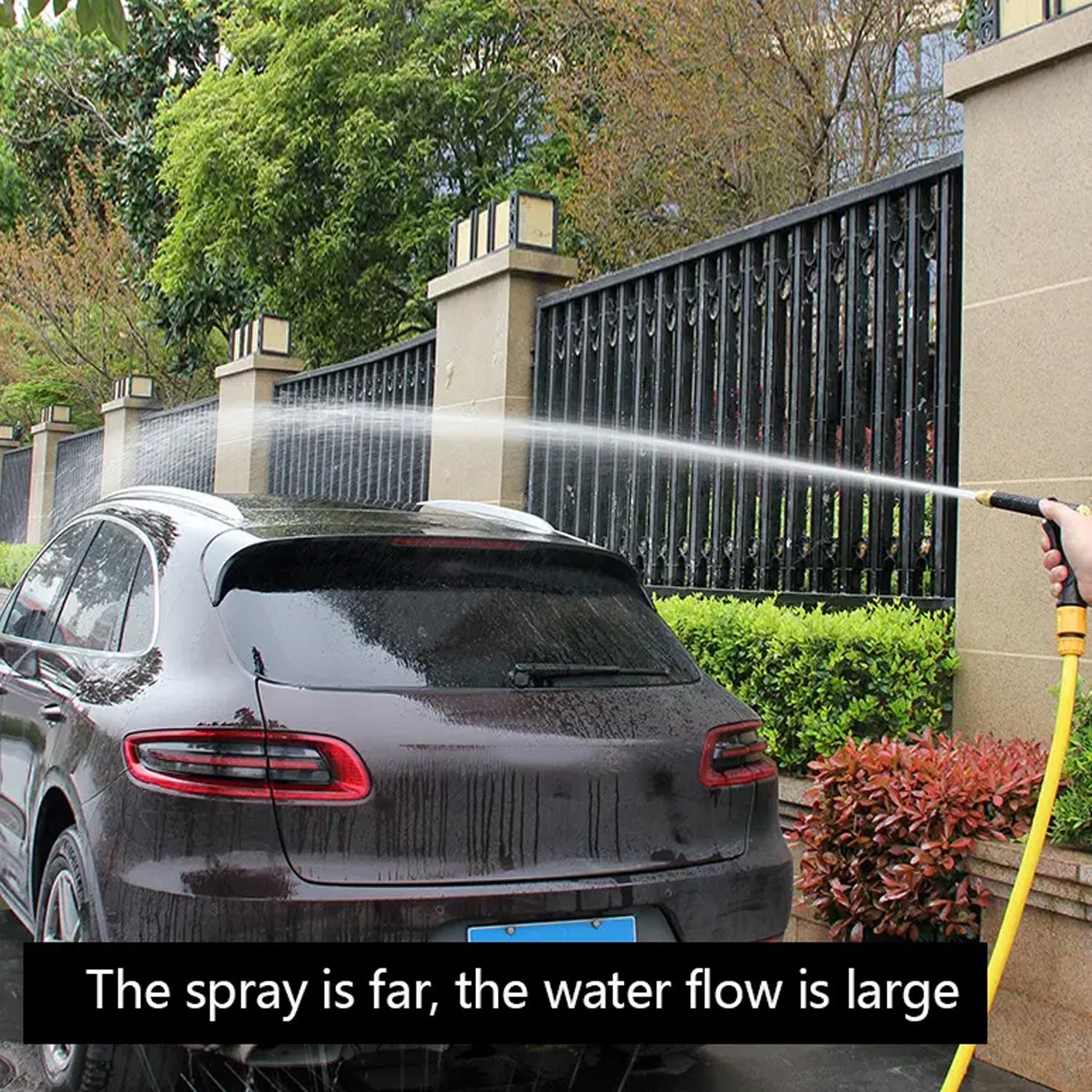 Water Spray Gun for Car Wash & Gardening (Multi-Mode, Brass)