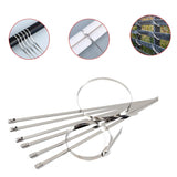 Stainless Steel Cable Ties for Solar & Home Use (100 Pc, 4.6x100mm)