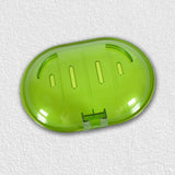 Plastic Soap Dish Holder for Bathroom Shower Wall Mounted Self Adhesive Soap Holder Saver Tray-Plastic Sponge Holder for Kitchen Storage Rack Soap Box, Bathroom ,Sabudani