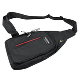 Waterproof Anti-Theft Crossbody Fanny Pack – (1 Pc, Black & Grey)