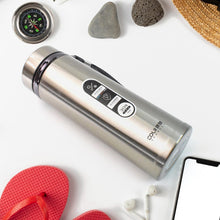 Stainless Steel Vacuum Insulated Water Bottle – 900ML Approx, Leak-Proof, Wide Mouth with Hanging Strap (Mix Color)