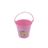 Small Metal Bucket for Plants & Decor (1 Pc, With Handle)
