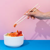 10pair Chopsticks Set Lightweight Easy to Use Chop Sticks with box for Sushi, Noodles and Other Asian Food