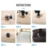 Portable Car Backseat Inflatable Air Mattress Bed (1 Pc)