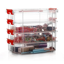 4-layer Transparent Multipurpose Plastic Storage Box