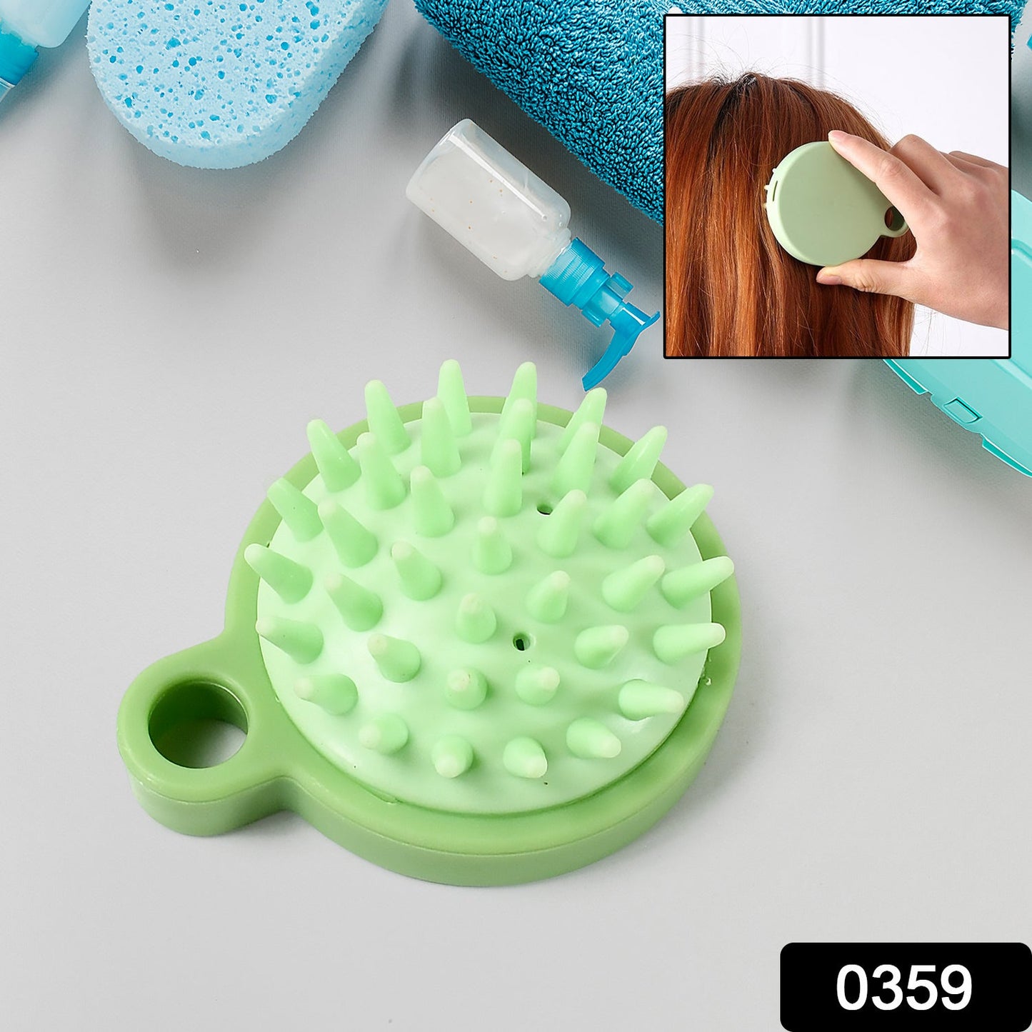 Portable Scalp Massage Comb – Shower & Hair Brush for Relaxing Shampoo Massage, Hair accessories