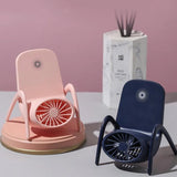 Portable Mobile Phone Holder Fan – Handheld, Multi-Function (Battery Not Include)
