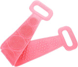 Eco-Friendly Silicone Shower Brush & Back Scrubber Towel