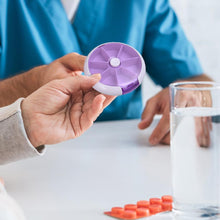 Cute 7-Day Pill Box Dispenser – Portable 7-Grid Medicine Organizer (1 Pc)