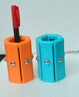 Heat-resistant hot mat with foldable design, non-slip for kitchen use.