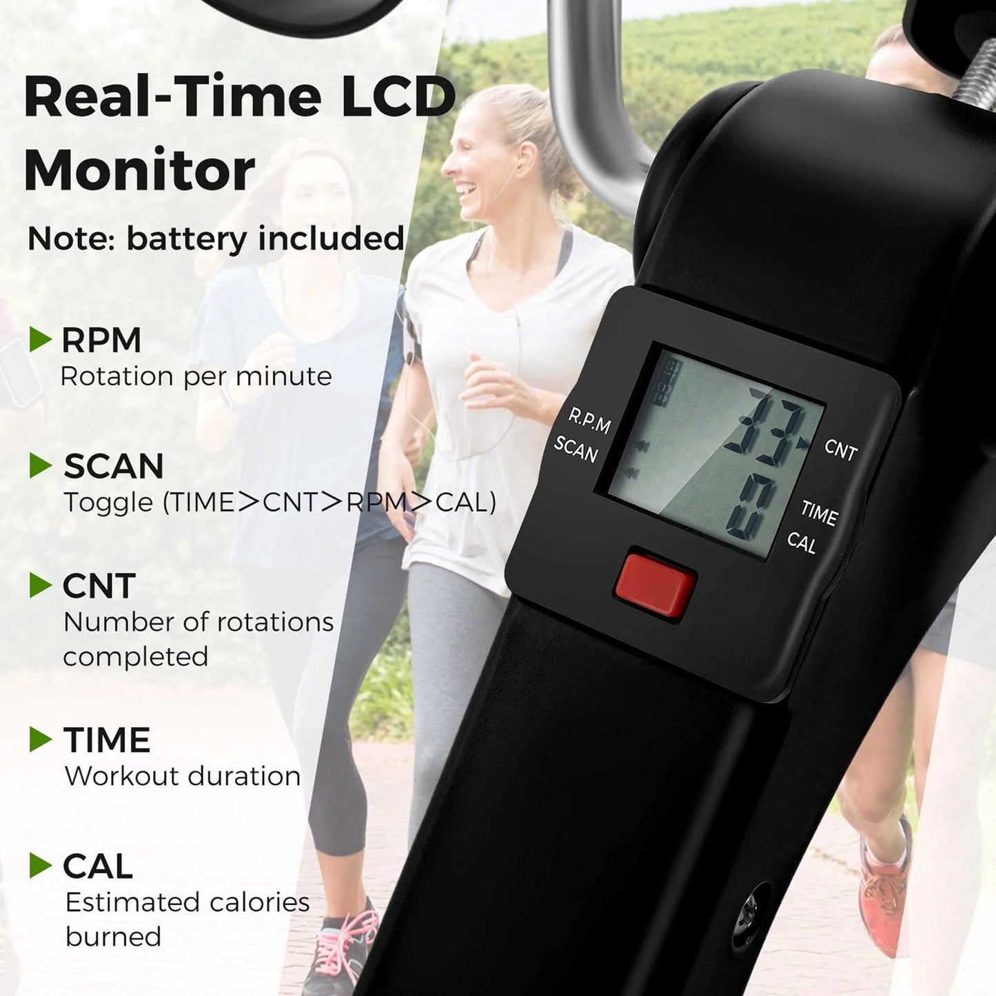 Mini Fitness Pedal Cycle Bike Gym Machine for Exerciser