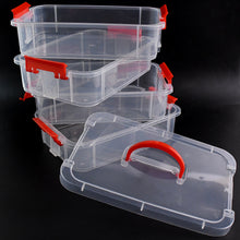 4-layer Transparent Multipurpose Plastic Storage Box