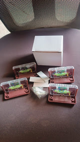 4-Piece Solar Waterproof Garden, Stair & Railing Lights