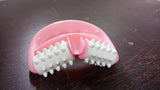 Plastic Massage Roller - 2-Roller Manual Design for Cellulite & Muscle Pain Relief