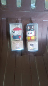 Cartoon-Shaped Pencil Sharpener with Built-In Eraser - Fun & Practical Stationery (1 Pc /Mix Design)