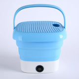 Portable Washing Machine, Mini Folding Washer and Dryer Combo, for Underwear, Socks, Baby Clothes, Travel, Camping, RV, Dorm, Apartment 