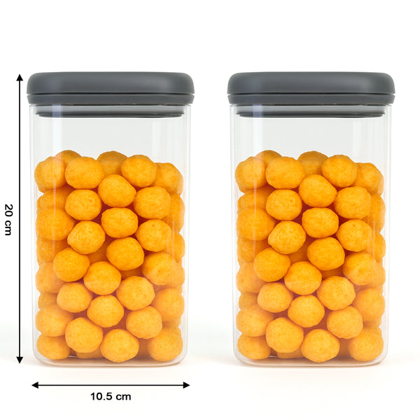 Supermom Airtight Kitchen Storage Containers  (2 Pc Set  1500 Ml)