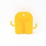 1 Pc Wallmount Mobile Stand With Hook for and stuffs purposes. (Mix Color / 1 Pc)